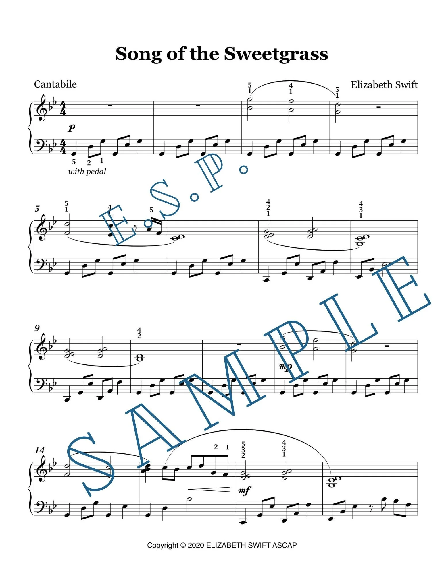 Elizabeth Swift Piano